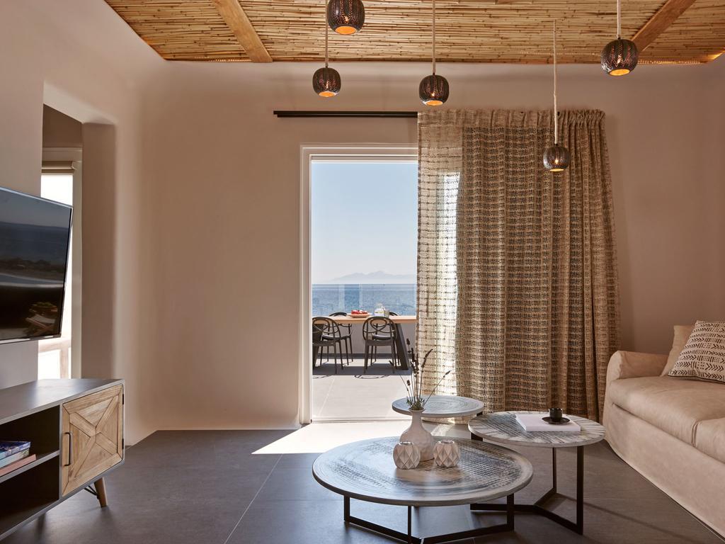 Incognito Beach Villa Santorini Kamári Buitenkant foto