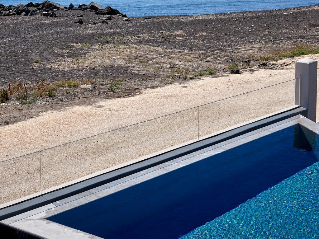 Incognito Beach Villa Santorini Kamári Buitenkant foto